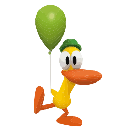 ❤️ Эмодзи «Pocoyo» для Telegram
