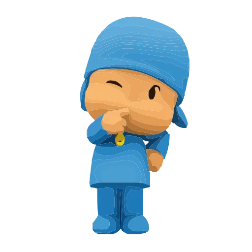 ❤️ Эмодзи «Pocoyo» для Telegram