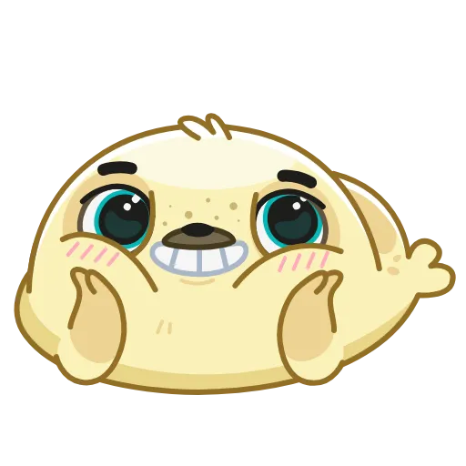 🤗 Эмодзи «Polar Pup» для Telegram