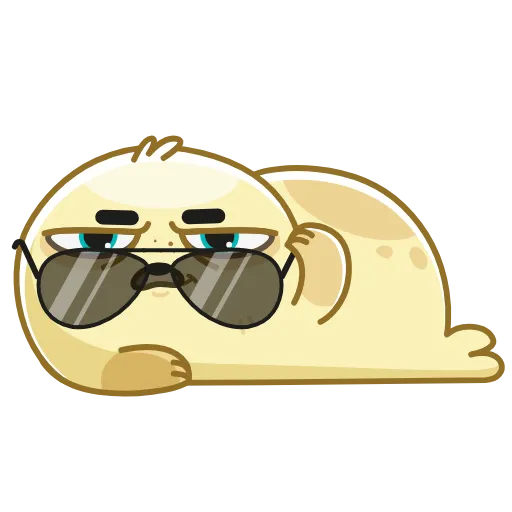 😎 Эмодзи «Polar Pup» для Telegram