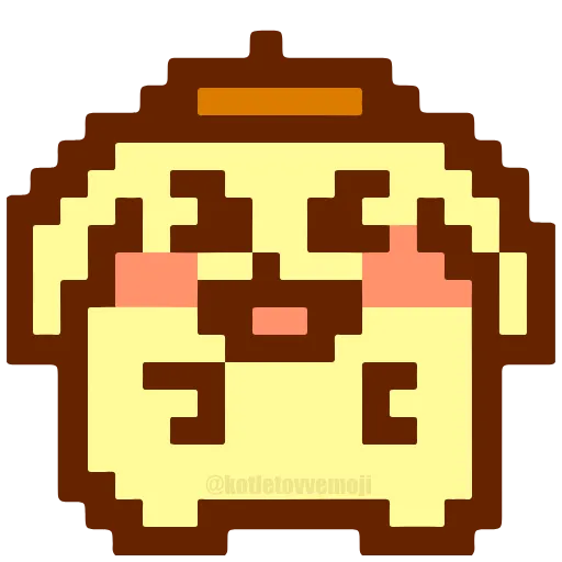 😆 Эмодзи «Pompompurin» для Telegram