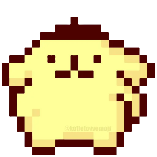 🙂 Эмодзи «Pompompurin» для Telegram
