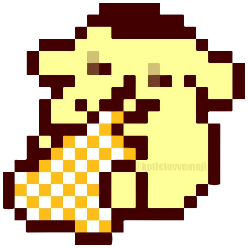 🍢 Стикер «Pompompurin» для Telegram