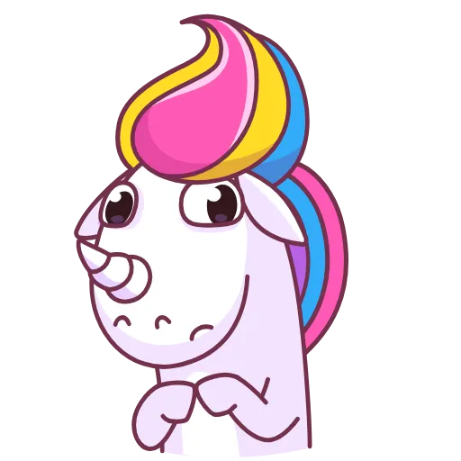 😯 Эмодзи «Ponycorn» для Telegram