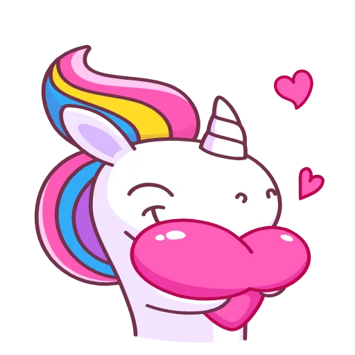 🥰 Эмодзи «Ponycorn» для Telegram
