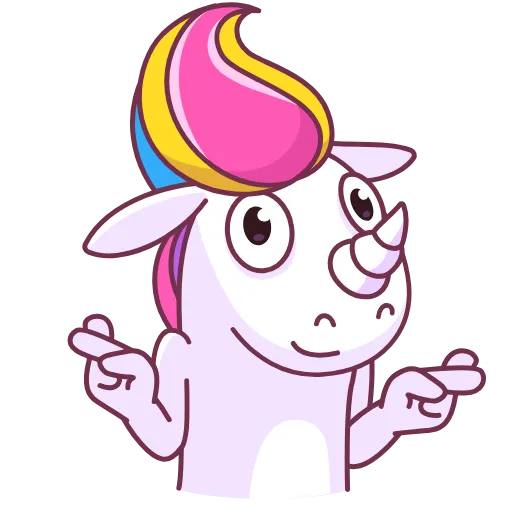 🤞 Эмодзи «Ponycorn» для Telegram