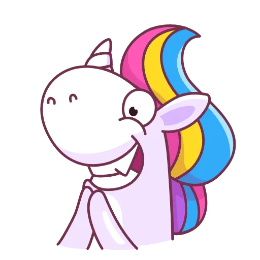 😈 Эмодзи «Ponycorn» для Telegram