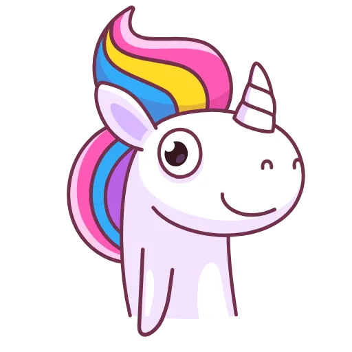 Стикерпак Ponycorn для Telegram