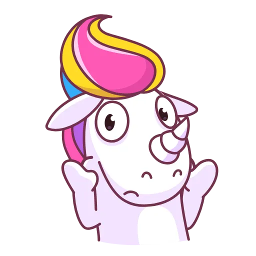 🤷‍♂️ Эмодзи «Ponycorn» для Telegram
