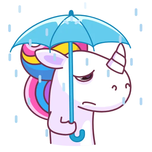 ☔️ Эмодзи «Ponycorn» для Telegram