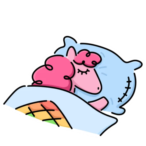 💤 Стикер «Пони Флаффи» для Telegram