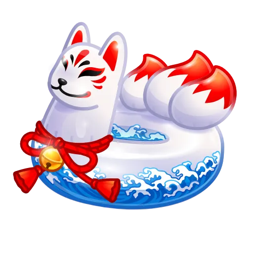 🎈 Стикер «Pool Float» для Telegram