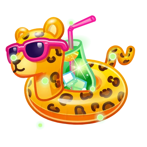 🎈 Стикер «Pool Float» для Telegram