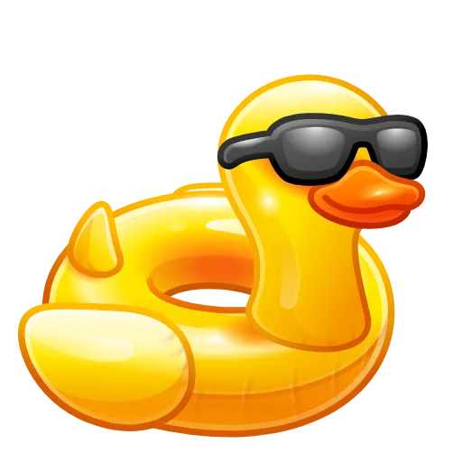 🎈 Стикер «Pool Float» для Telegram