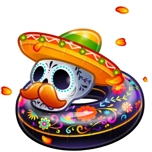 🎈 Стикер «Pool Float» для Telegram