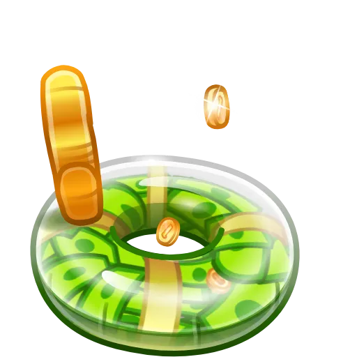 🎈 Стикер «Pool Float» для Telegram
