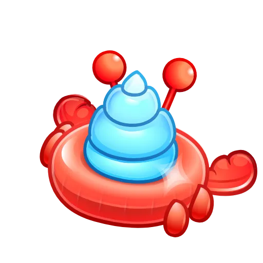 🎈 Стикер «Pool Float» для Telegram