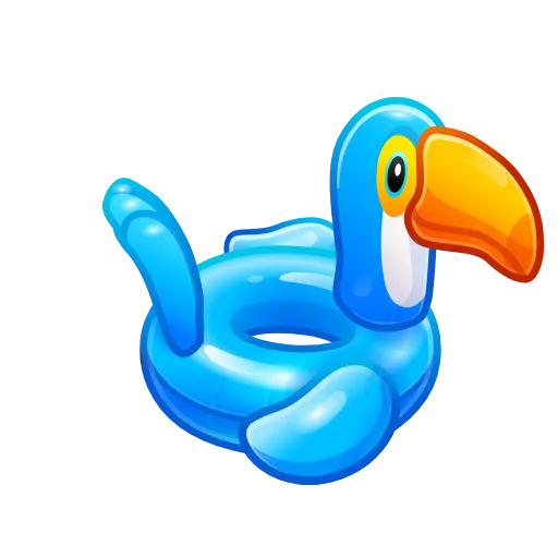 🎈 Стикер «Pool Float» для Telegram