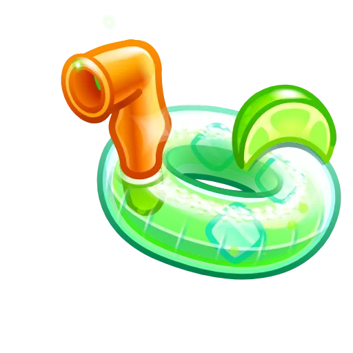 🎈 Стикер «Pool Float» для Telegram