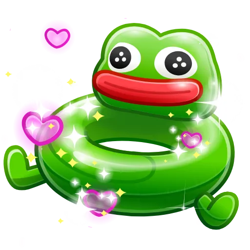 🎈 Стикер «Pool Float» для Telegram