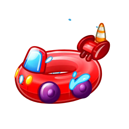 🎈 Стикер «Pool Float» для Telegram