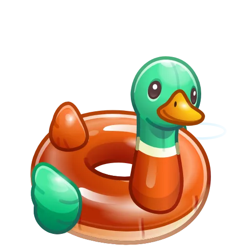 🎈 Стикер «Pool Float» для Telegram