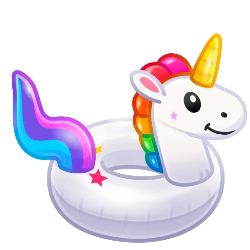 🎈 Стикер «Pool Float» для Telegram