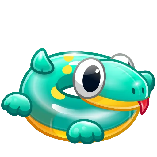 🎈 Стикер «Pool Float» для Telegram