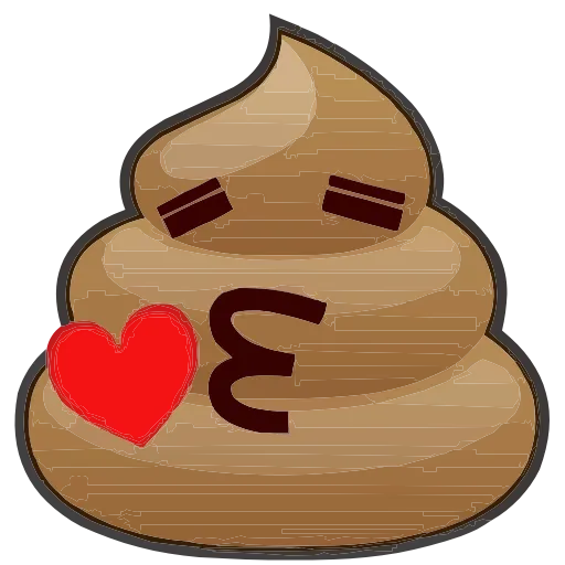 💩 Эмодзи «Poop» для Telegram