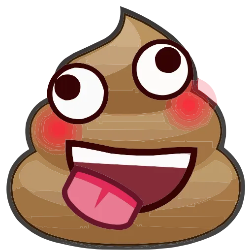 💩 Эмодзи «Poop» для Telegram