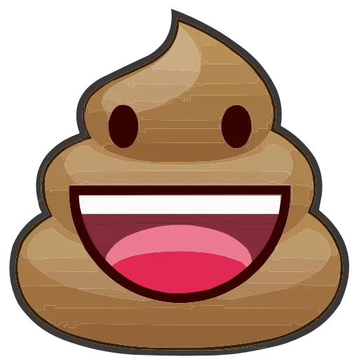 💩 Эмодзи «Poop» для Telegram