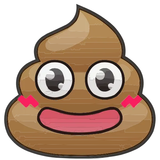 💩 Эмодзи «Poop» для Telegram