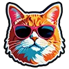 😼 Эмодзи «Pop Art Font» для Telegram