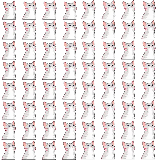😼 Эмодзи «Popping Cat» для Telegram