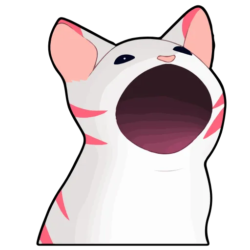 😼 Эмодзи «Popping Cat» для Telegram