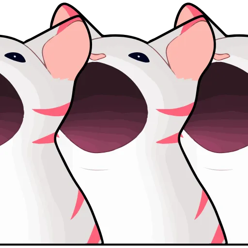 🏃‍♂️ Эмодзи «Popping Cat» для Telegram