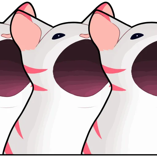 🏃 Эмодзи «Popping Cat» для Telegram