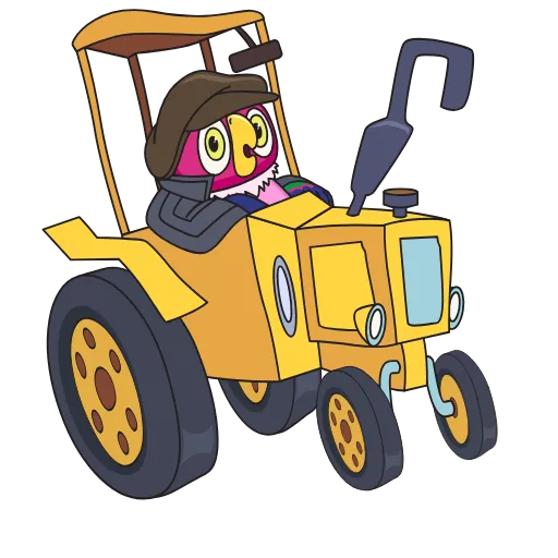 🚜 Эмодзи «Кеша» для Telegram