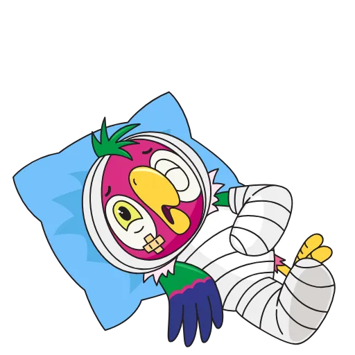 🤕 Эмодзи «Кеша» для Telegram