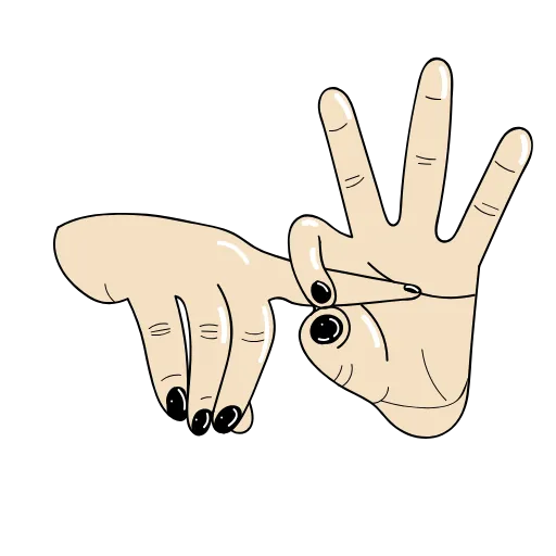 👉 Стикер «Poses In The Sex Of a Girl» для Telegram