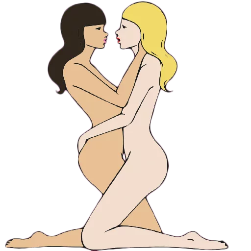 😍 Стикер «Poses In The Sex Of a Girl» для Telegram