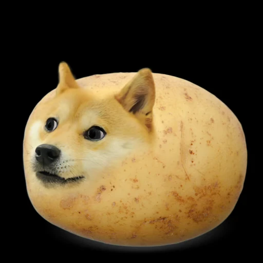 😲 Стикер «Potato» для Telegram