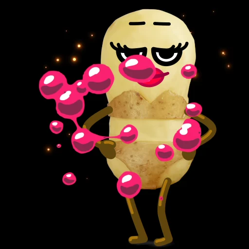 😘 Стикер «Potato» для Telegram
