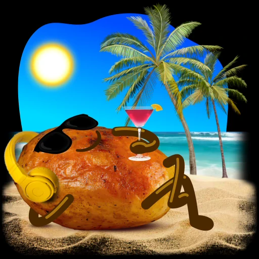 😎 Стикер «Potato» для Telegram