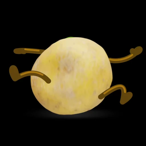 Стикерпак Potato для Telegram