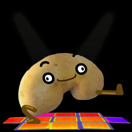 💃 Стикер «Potato» для Telegram