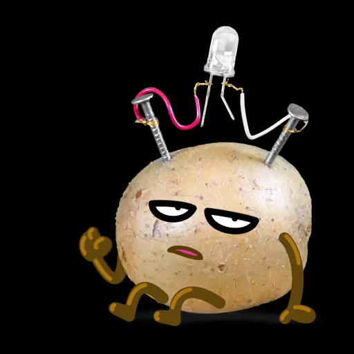 ☝️ Стикер «Potato» для Telegram
