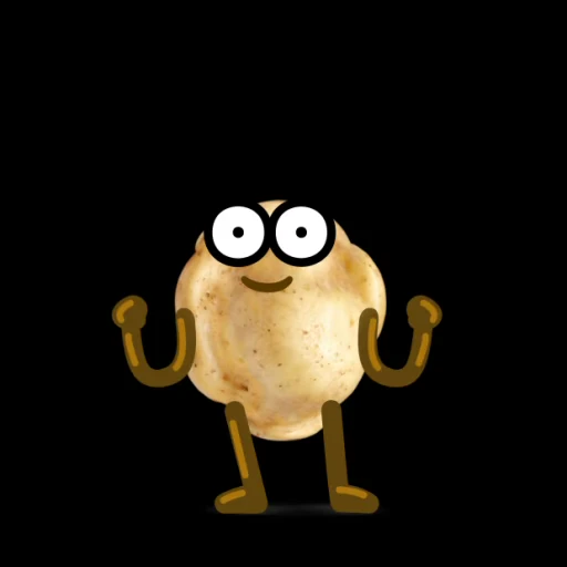 💪 Стикер «Potato» для Telegram
