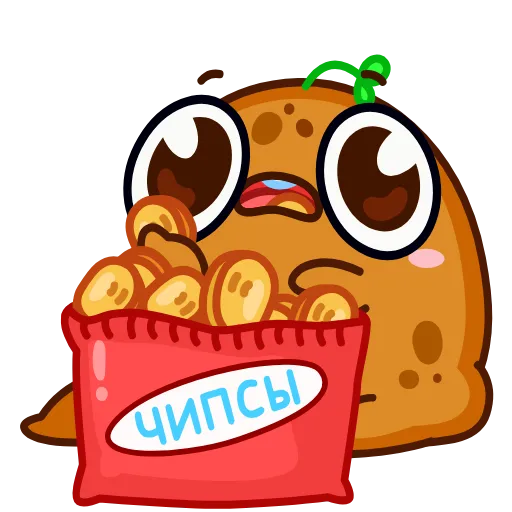 🍟 Эмодзи «Картошечка» для Telegram