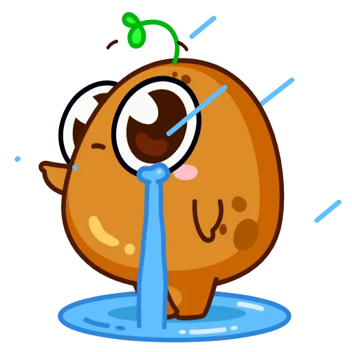 😭 Эмодзи «Картошечка» для Telegram